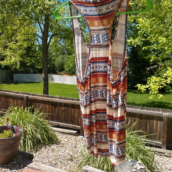 Aztec Racerback Tank Top - Picture 2 of 4